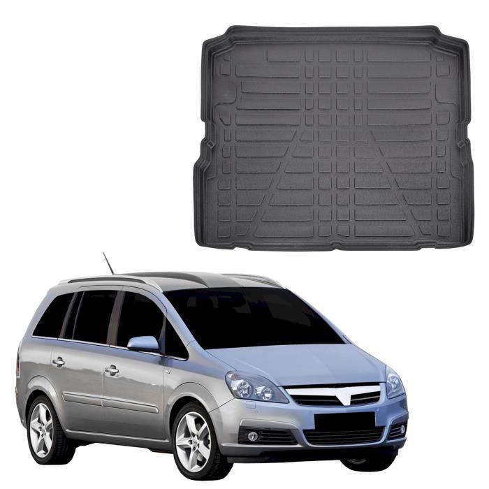 Tapis De Coffre - SCOUTT - Opel Zafira B - 100% Imperméable - Antidérapant - Caoutchouc TPE