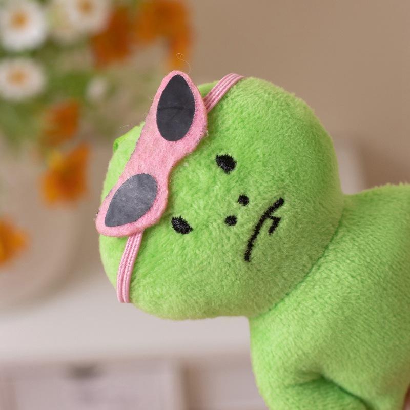 Cartoon Funny Expression Alien Doll Pendant Plush Toy Doll Bag Hanging Keychain