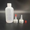 Portable Travel Liquid Dispenser Bottles Refillable Leakproof Squeeze Bottle Applicator Bottle with Tip Empty Container