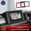 For Suzuki Jimny 2019 2020‑2025 Carbon Fiber Central Control Screen Frame Navigation Display Bezel Interior Trim Car Accessories