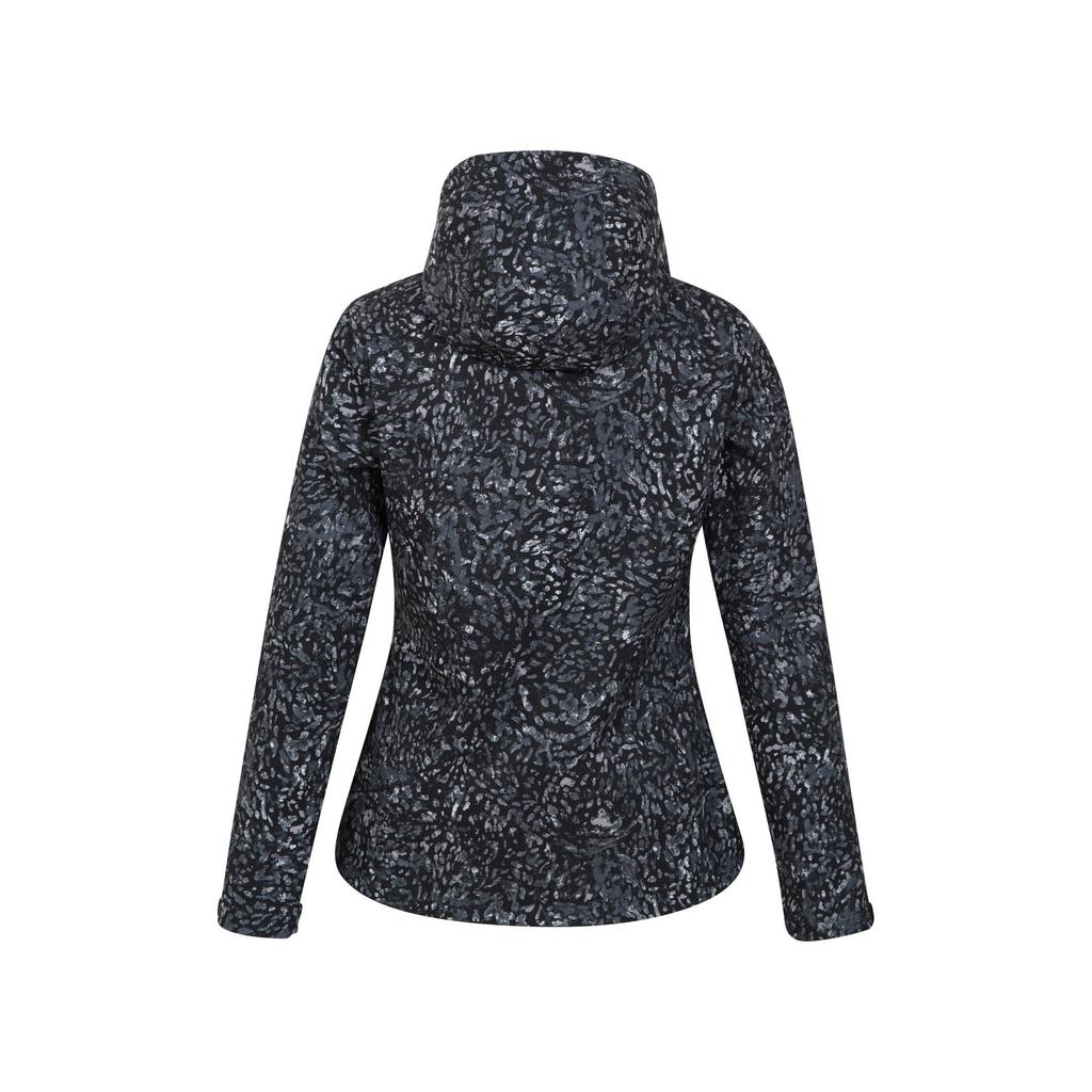 Mountain Warehouse Womens/Ladies Exodus Animal Print Water Resistant Soft Shell Jacket