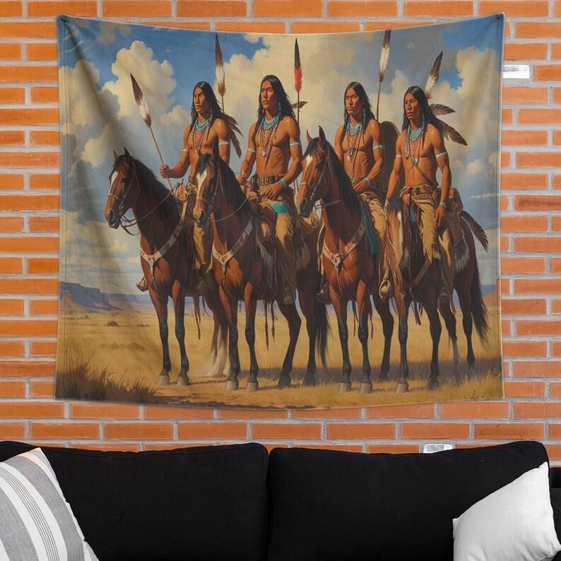 America tapestry 75x100 чёрный