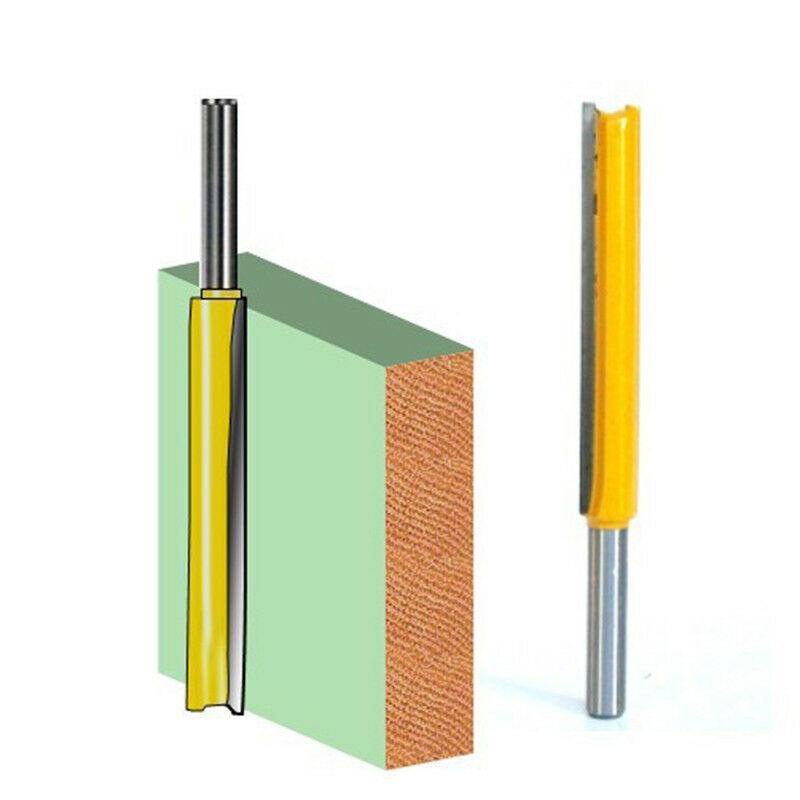Fresa diritta premium a 2 taglienti extra lunga per codolo da 14 Efficienza superiore