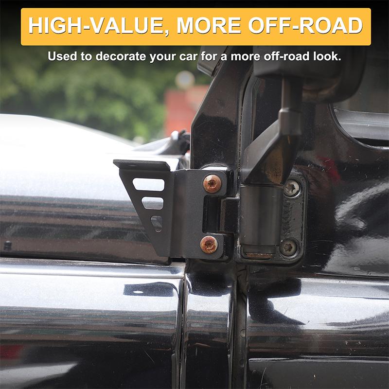 Carbon Steel Car A-pillar Lower Searchlight Bracket For Land Rover Defender 90 110 130 2004-2018 Car Accessories