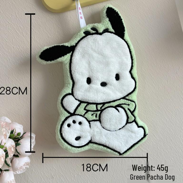 

Cute Cartoon Coral Fleece Hand Towel - Absorbent, Quick-Drying, and Perfect for Kids Bathrooms 25x21 cm