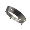 N-project SOTO ST-340 Windscreen Tapered Windscreen for Wider Flame, Secure Burner Fit, TITANIUM GEAR, Made In Japan, Silver