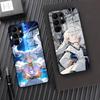 Hot F-Frieren Anime Phone Case For Samsung A25 A13 A33 5G A54 A36 A35 A56 A52 A14 Shockproof Glass Cover