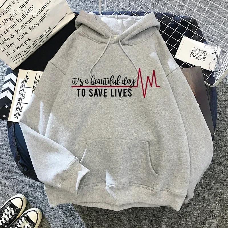 

Men And Women Gray Anatomy Hoodie You Are My Person Unisex Pullover Sweatshirt Funny Hoodie Male Winter Clothes Classic Simple L