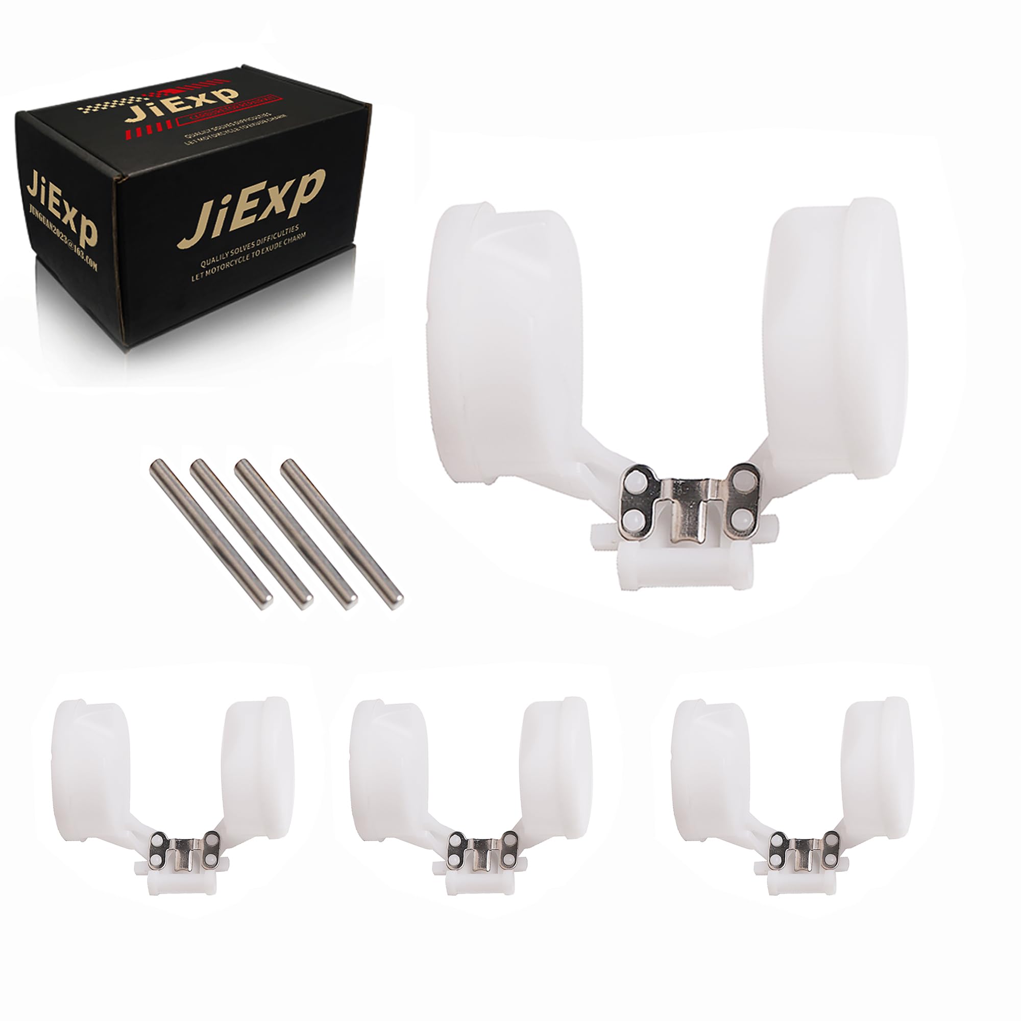 

[JiExp] 16031-1056 Kawasaki ZR400 ZRX400 EL250 Eliminator ZL250LX / ZZR-250/EX250 GPX-250R YM FZ400 Carburetor Float (4 Cylinders)