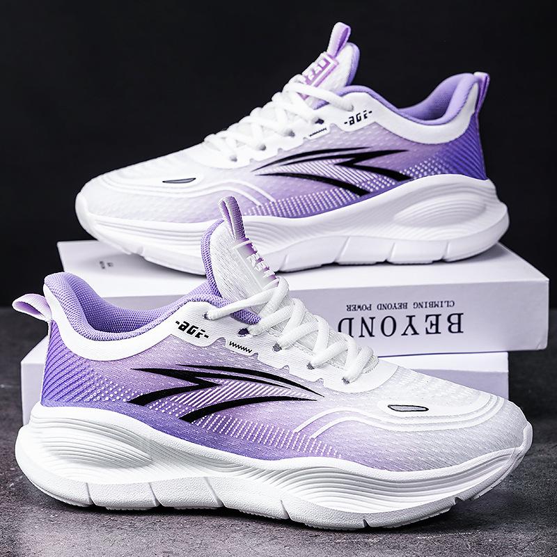 Sneakers women's autumn new mesh breathable single shoes women's shoes fashionable, comfortable and lightweight running shoes