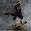 26cm Anime Akatsuki Uchiha Obito Tobi Battle Ver. GK PVC Action Figure Statue Collection Stand Model Kids Toys Doll Gifts