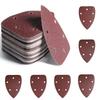 Multi Tool Sanding Pads, 60 Pcs Mouse Detail Palm SanderPads, 5 Hole Sanding Sheets Assorted for Sander SandersPads