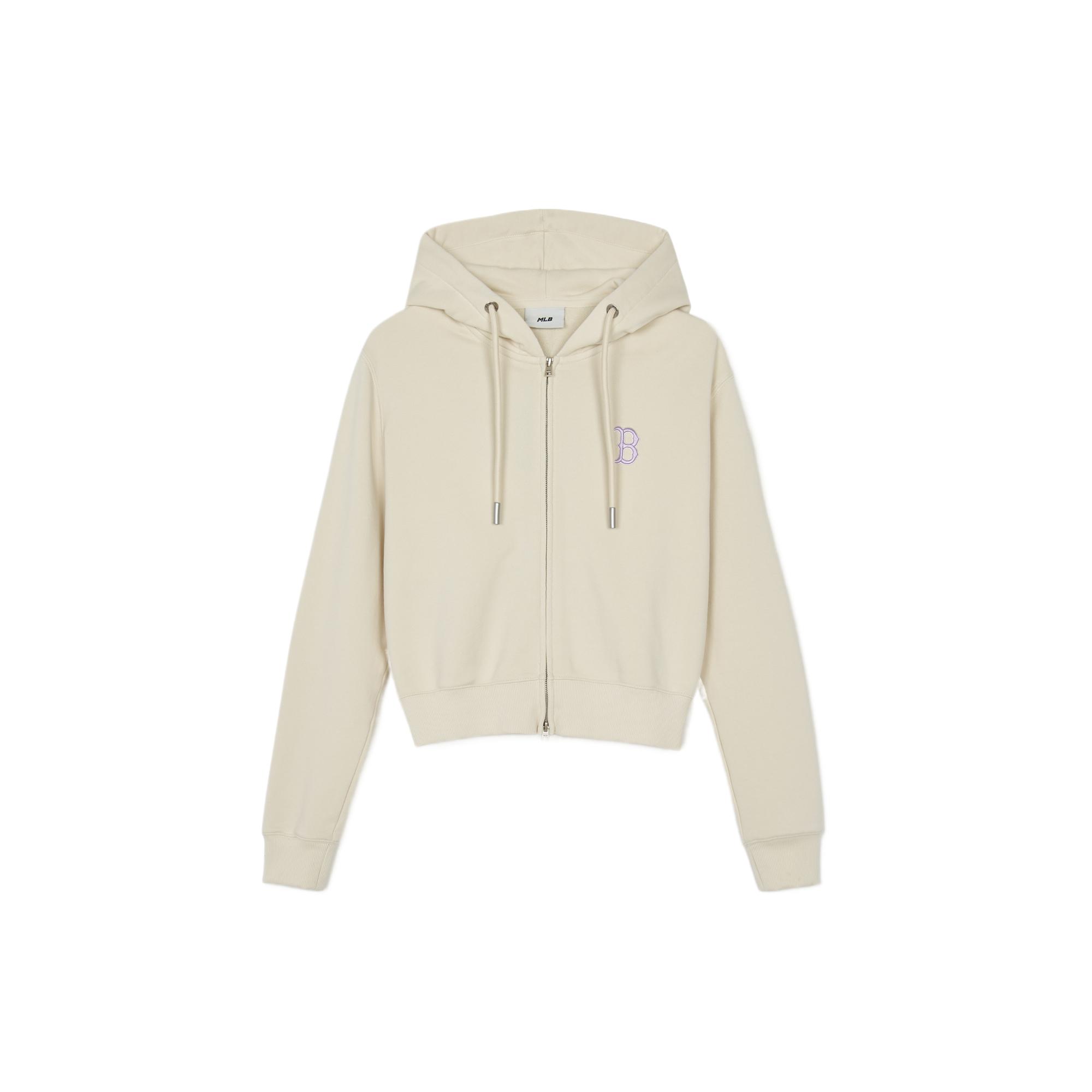 

New MLB Boston Red Sox Sweatshirt Women s Apricot 3FTRN1044-43CRM S