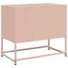 Vidaxl Szafka Pod Telewizor, Różowa, 68X39X60,5 Cm, Stalowa
