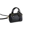 Niche Design Bag Women's New Contrasting Color Boston Pillow Bag Versatile Casual Portable Shoulder Messenger Bag
