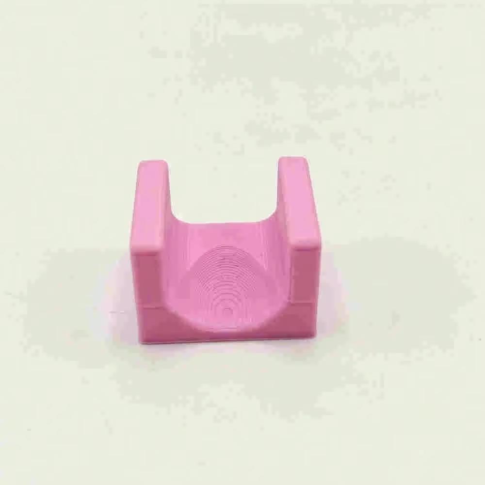Magnetic Nail Holder, 1D Printed DIY Manicure Stand, Faux Suede Nail Display Rack, Anti-spill Nail Art Auxiliary Tool