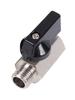 Pneumatic Trachea Valve Connector Set with Mini Ball Valve for Air Compressors