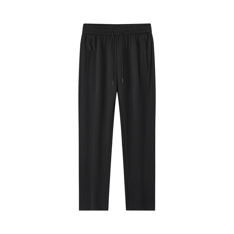 Men's Elastic Drawstring Casual Versatile Long Pants for Spring and Autumn, Plus Size Pants