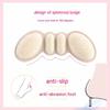 Heel Pads for Shoes Too Big, 180° Heel Grips to Prevent Slipping & Blisters, Self-Adhesive Liner Inserts,  1 Pair