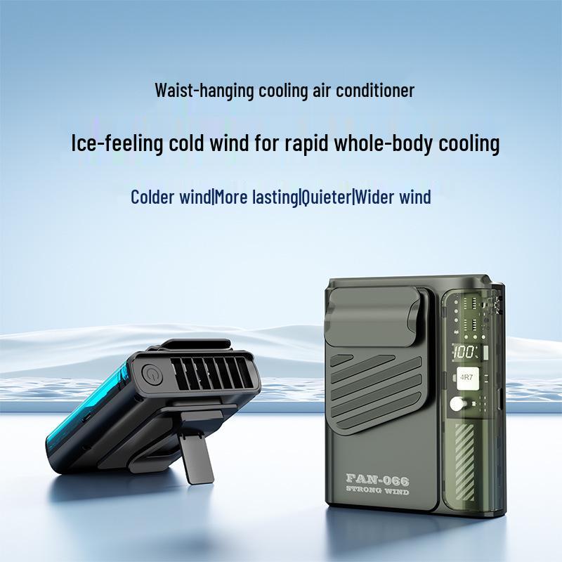 2026 Ultra-Light Portable Waist & Neck Fan with Strong Wind & Long Battery Life