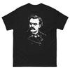 Friedrich Nietzsche Portrait Black Graphic T Shirt Unisex Classic Tee