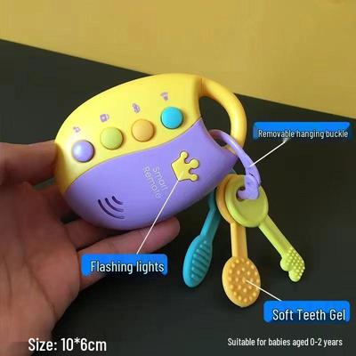 Infant Educational Music Car Key Toy with Lights