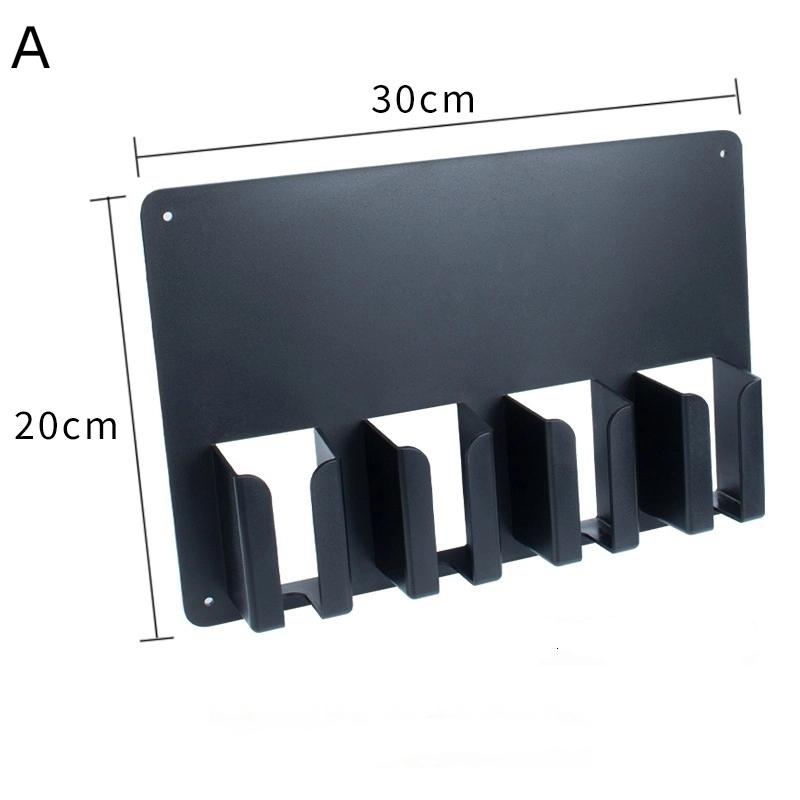 Wall Electric Clipper Rack Hair Trimmer Shaver Holder Mounted Hair Dryer Barber Storage Box Salon Practical Tool