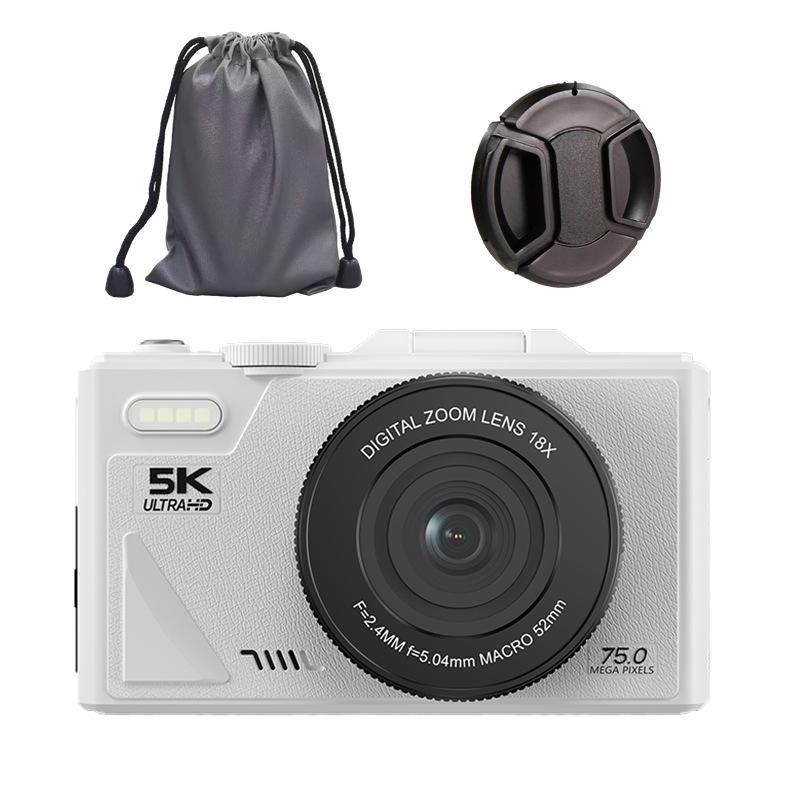 

New 3 inch flip screen WIFI beauty high definition digital camera 75 million pixel 5K video 18x zoom Add 8G Card