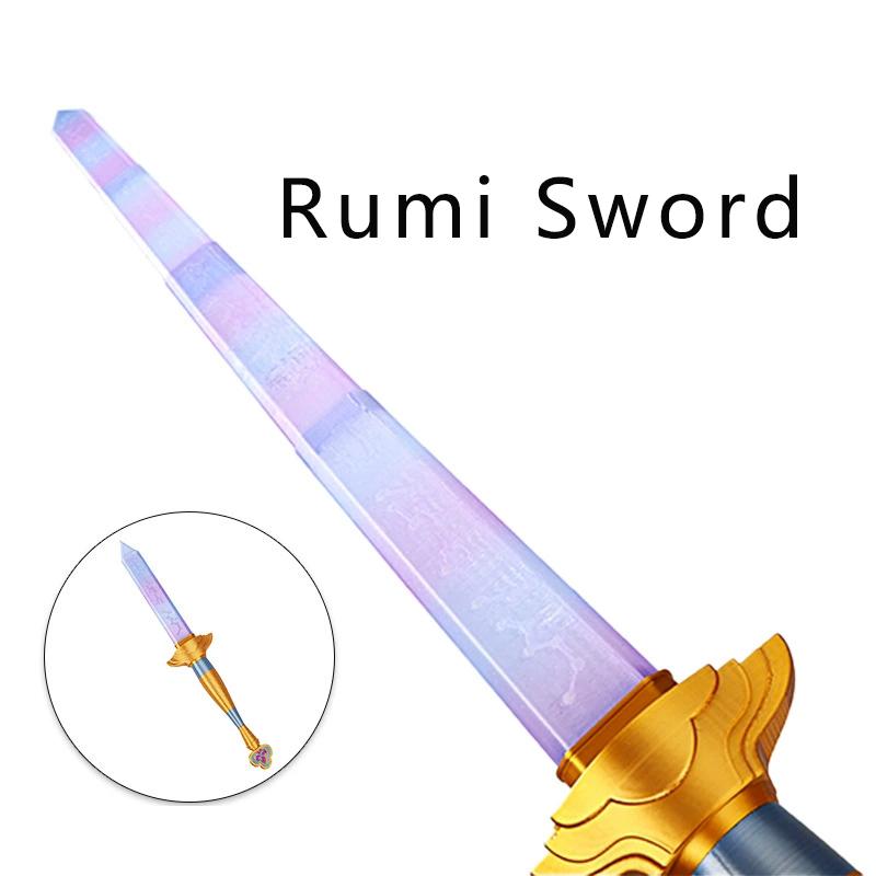 NEW 3D Printing KPop Rumi s Role Playing Devil Hunter Space KPOP Witch Hunter Team Surrounding Rumi Sword Cosplay Props