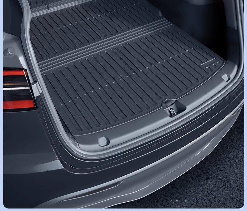 Tesla Model 3/Y TPE Trunk and Backrest Mat Set (Non-Full Coverage)