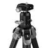 SmallRig 160cm Portable Photo Carbon Fiber Tripod with Ball Maximum Load Capacity Weight Folded Length Travel Tripod for Photography 360° Head, 5kg,