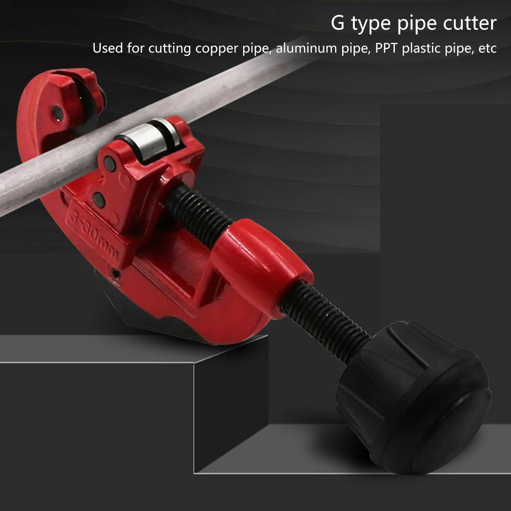 1PC Manual Pipe Cutter 1/8inch to 1 1/8inch Heavy Duty Tubing Cutter Tool for Cutting Coppers and Aluminum Tubing