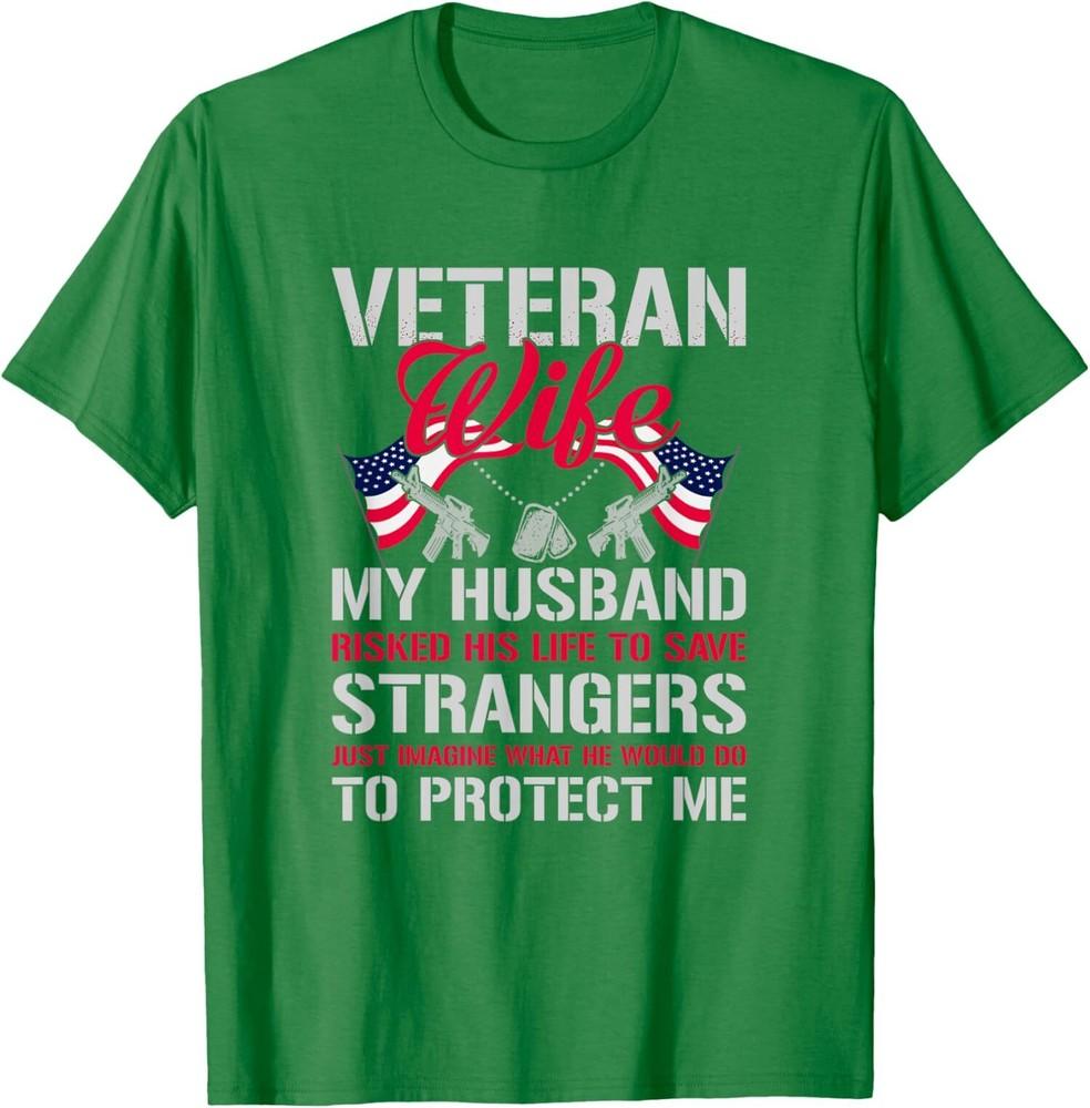 Жена Ветерана День Ветеранов Ветеран Армии США Унисекс Футболка Унисекс Футболка M