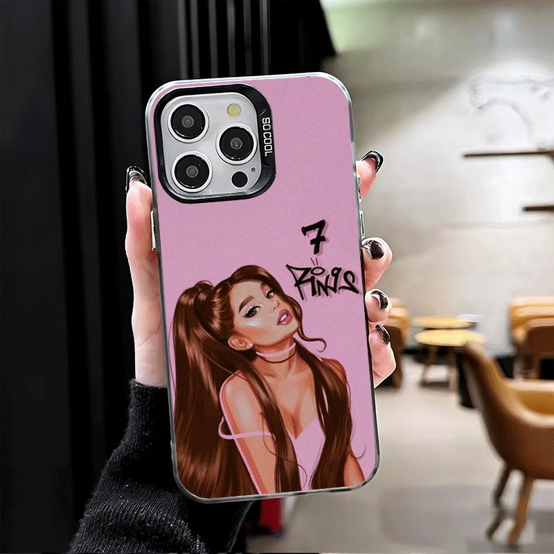 A-Ariana G-Grande Shockproof Phone Case for iPhone 17 Air 16 16E 15 Pro Max 14 Plus 13 Mini 12 Back Cover Anti Fall Fundas