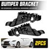 Front Bumper LH RH Cover Retainer Support Bracket Set for 2014 2015 Lexus IS250