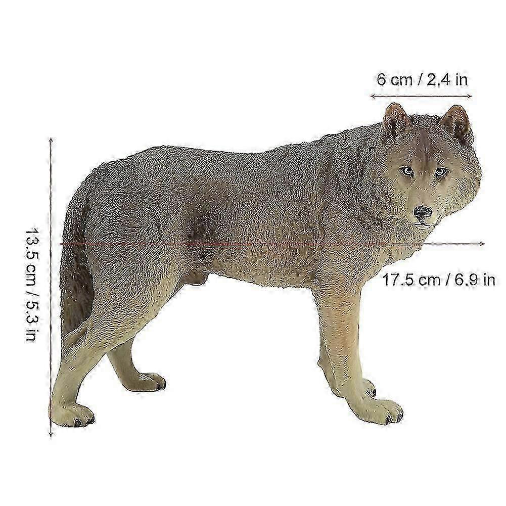 Simulation Wildlife Animal Model Toy Collection Figurine Decor Ornament