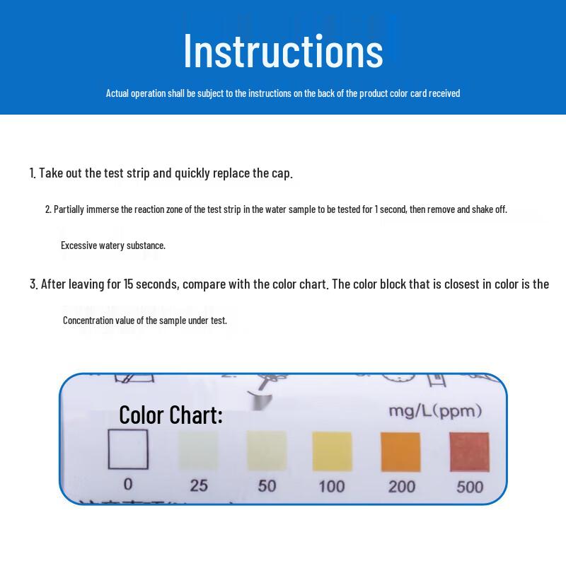 Water Quality Residual Chlorine & pH Test Kits