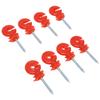 50Pcs Screw In Design Fence Insulator Rainproof Screw In Insulator  Timber Post