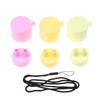 Herbal Inhalant Inhaler Accessory Two Nostrils Sticks Inhaler Tubes Cap Portable Reusable Nasal Inhalers Nasal Suction Cap
