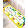Hüpfburg Bodenmatte Kinder Cartoon Digitales Spiel Trittmatte Hüpfgitter Schlafzimmer Raumdekoration Langer Teppich