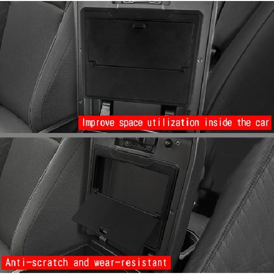 Hidden Armrest Storage Box Document Storage For Toyota Tacoma  Accessories 2025