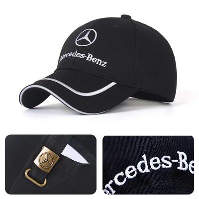 TSCEY1 For Mercedes Benz AMG Car Emblem Embroidery Snapback Baseball Cap Spring And Autumn Outdoor Adjustable Casual Hats Sunscreen Hat