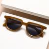 New Retro Sunglasses American Small Frame Glasses Plain Fashion Versatile Sunglasses 3036