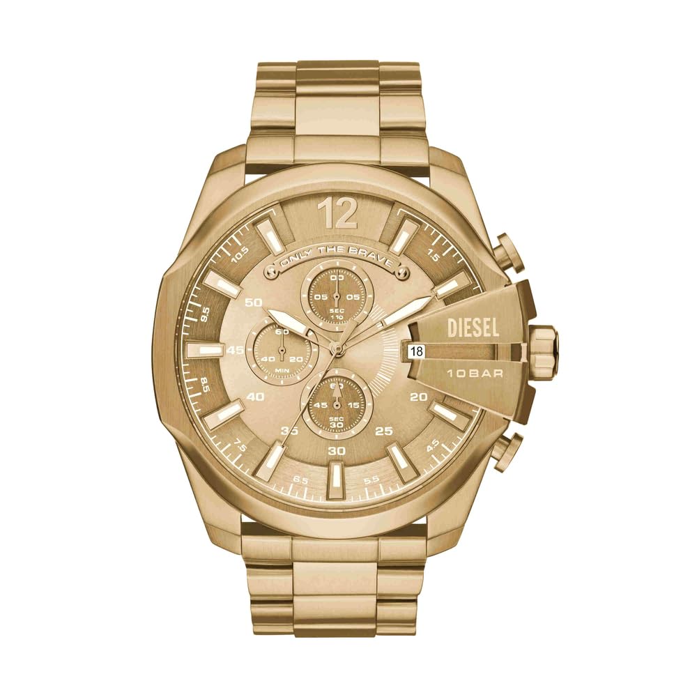 Diesel Mega Chief All Gold Watch DZ4360