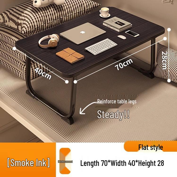 Foldable Bedside Laptop Table for Dormitory or Bay Window