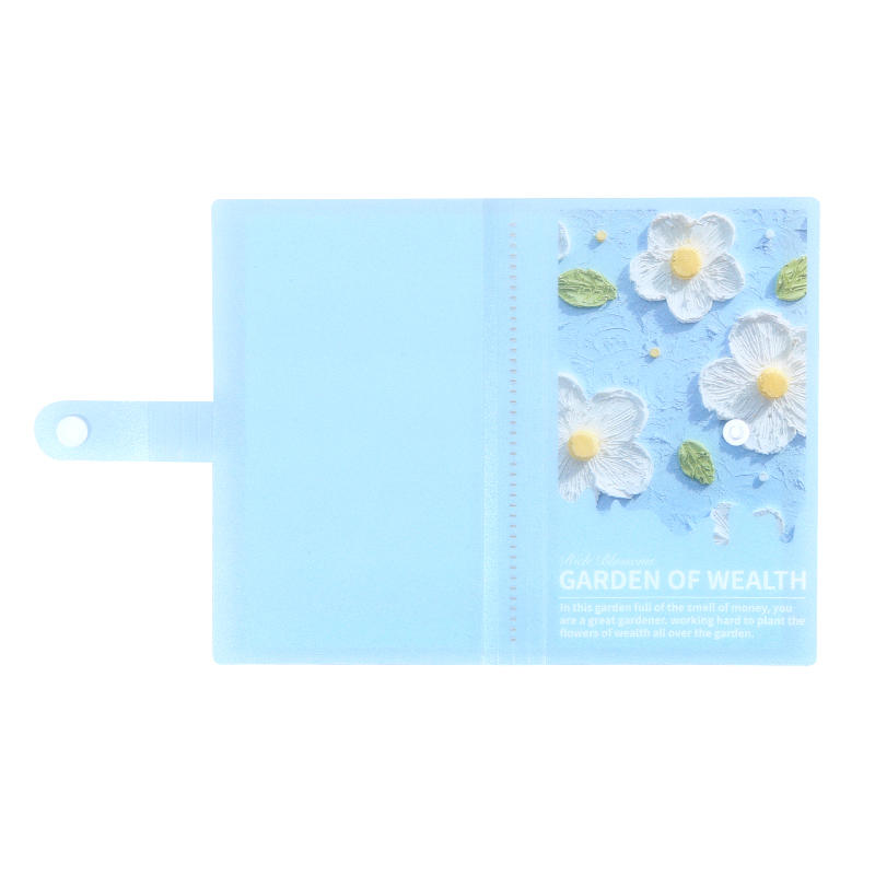 Savings Book Beautiful and Fresh Flower Student Savings Book Cash Storage Book Printed Portable Savings Book