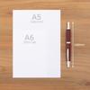 PILOT Capless Fountain Wooden Fine Nib Deep 18K Gold Pilot Pen, Barrel, (F), Red, Black, FC25SKDRF, Nib,