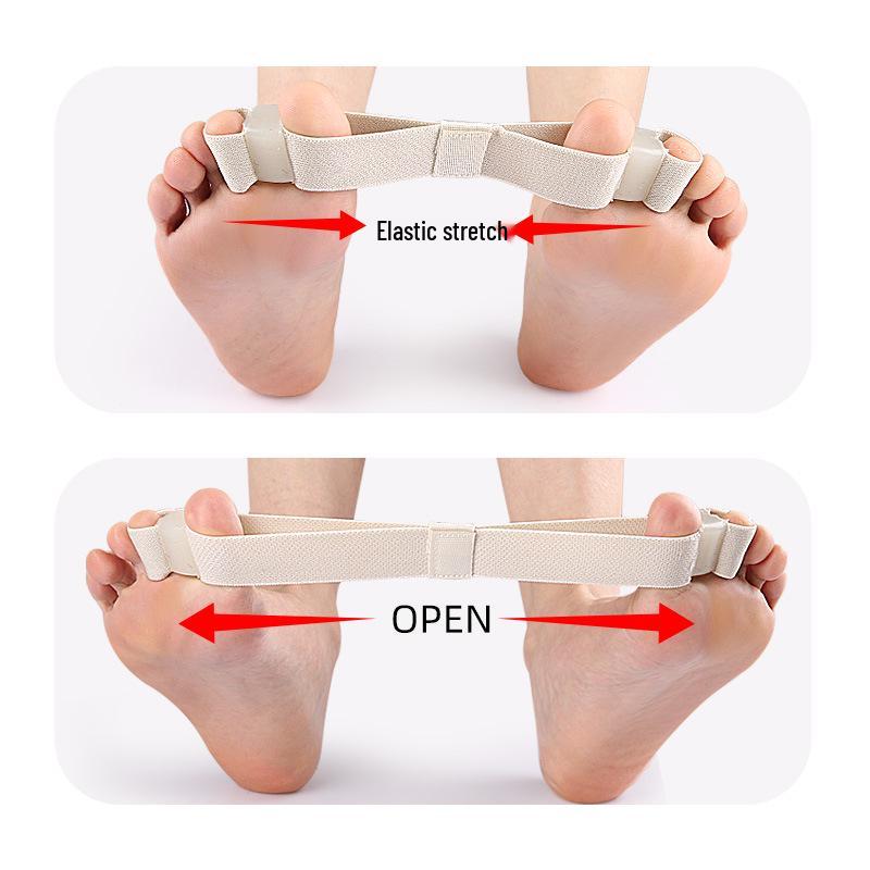 SEBS Elastic Toe Separator with Pull Strap for Valgus and Overlapping Correction