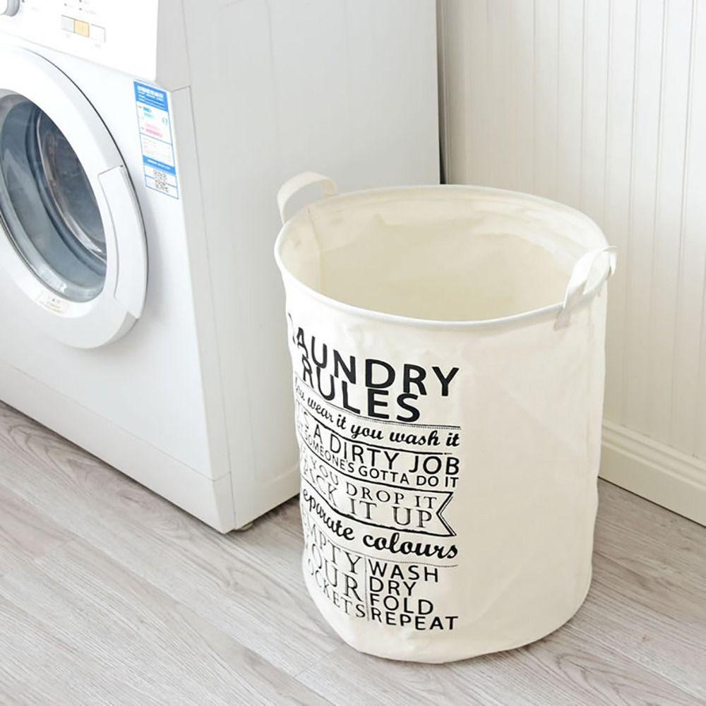 1Pcs Dirty Clothes Organizing Home Organizer Cotton Linen Material Toy Storage Hamper