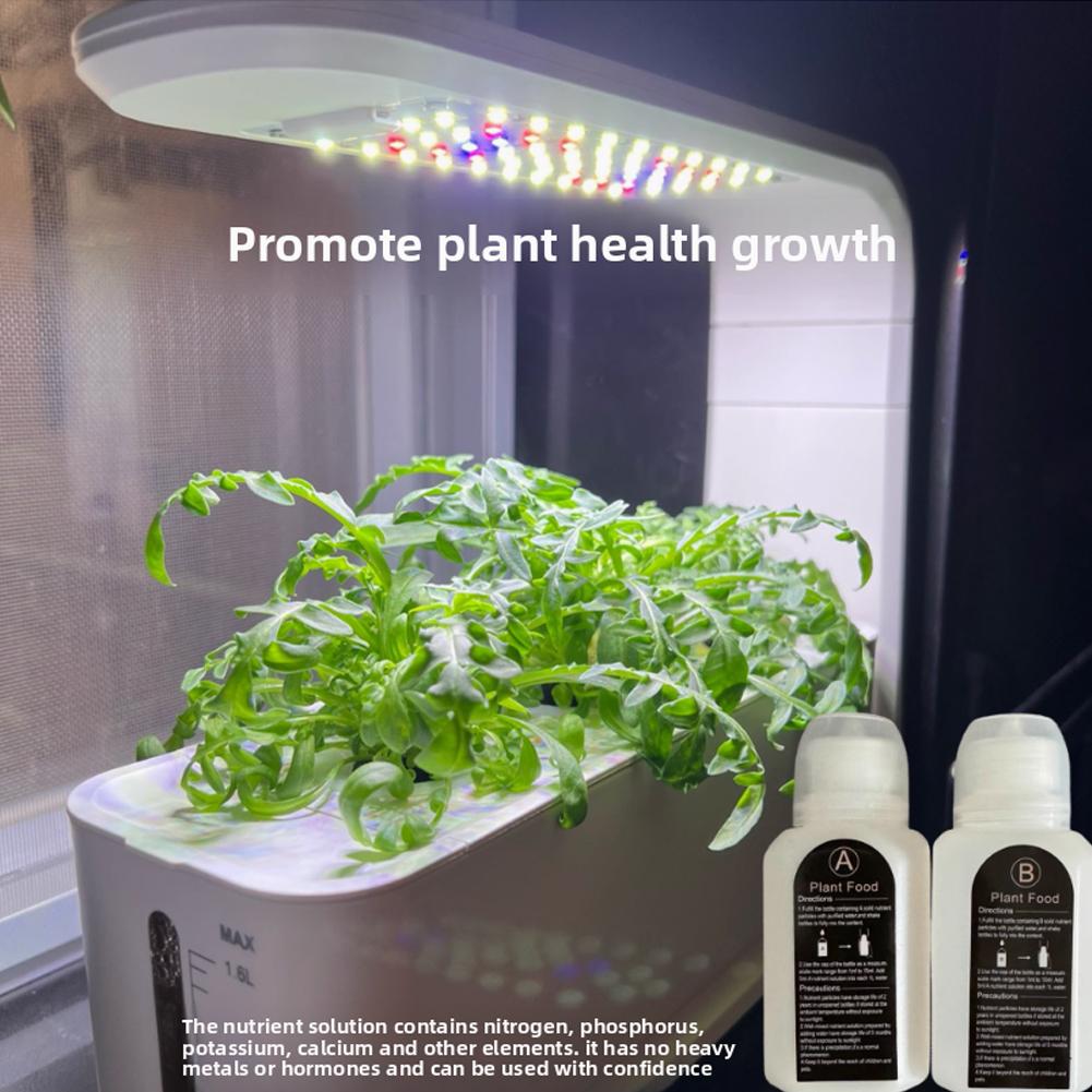 Hydroponic AB Fertilizer Nutrient Solution Set A+B For Plants Vegetables&Fruits Universal Plant Food For Soilless Cultivation